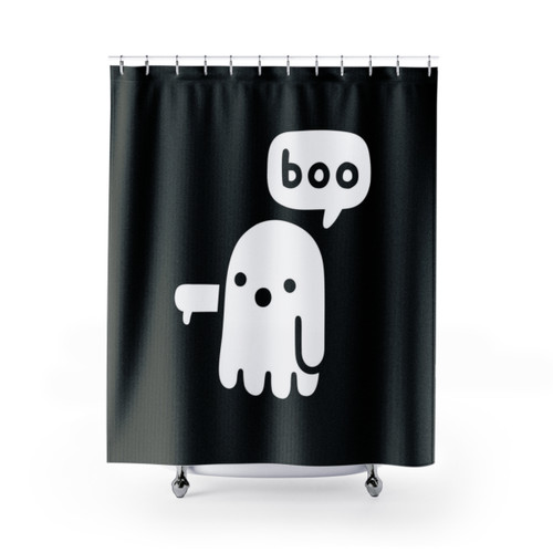 Funny Ghost Shower Curtains