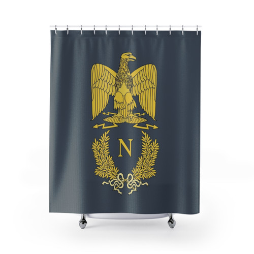 Napoleon Bonaparte Emblem Shower Curtains