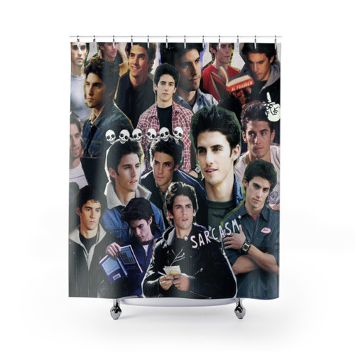 Jess Mariano Collage Shower Curtain