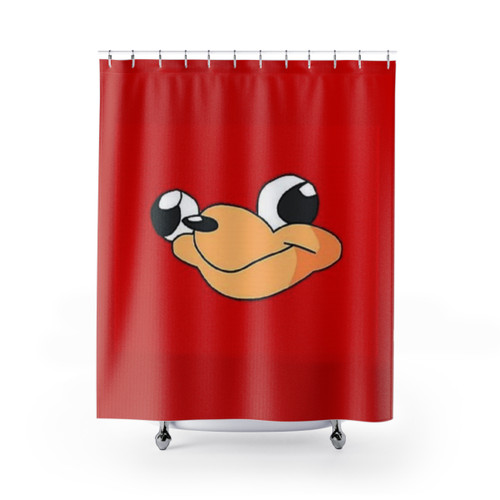 Uganda Knuckles Themed Shower Curtain
