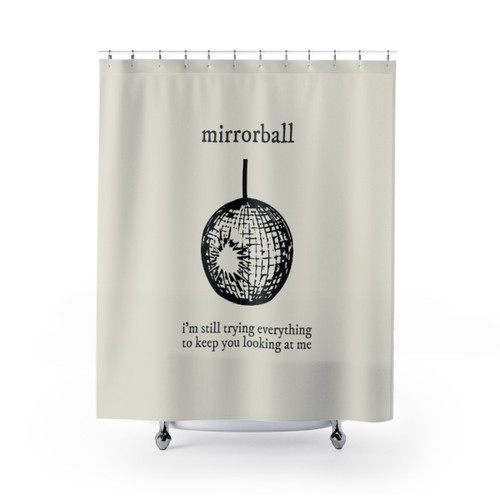 Mirrorball Shower Curtains - Inspired by Taylor Swift's Album Artwork