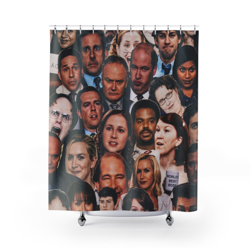 The Office Collage Shower Curtain