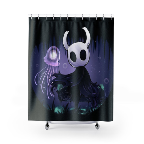 Hollow Knight Themed Shower Curtain