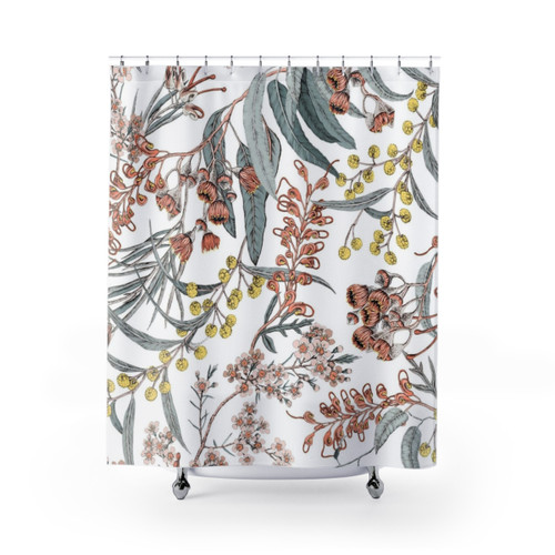Australian Native Flowers Shower Curtain