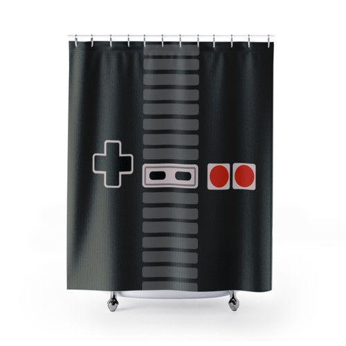 Nintendo Game Controller Shower Curtains