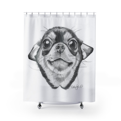 Chihuahua Lover Shower Curtain