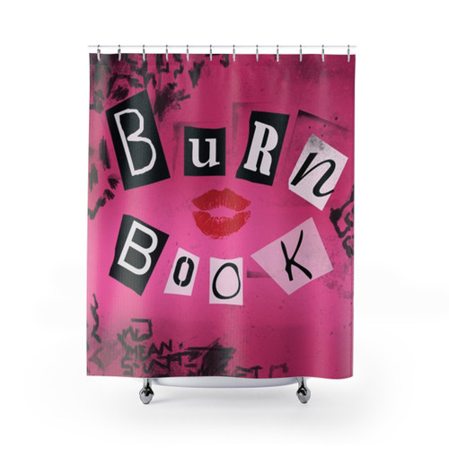 Mean Girls Burn Book Shower Curtains