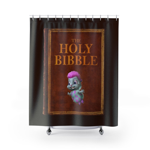 Cursed Meme Shower Curtains with Funny Graphics