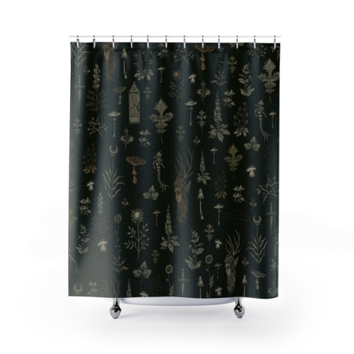 Enchanted Forest Guardian Shower Curtains