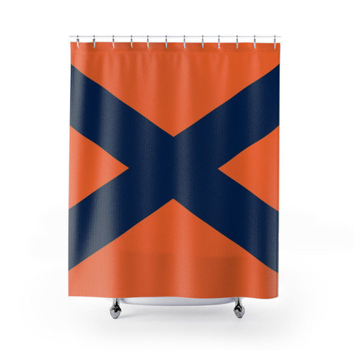 Alabama Spirit Flag Shower Curtains