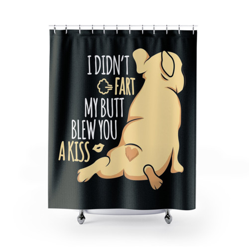 Cute French Bulldog Shower Curtains