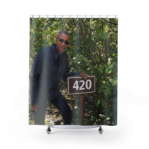 Obeezy 420 Shower Curtains for Bathroom Decor
