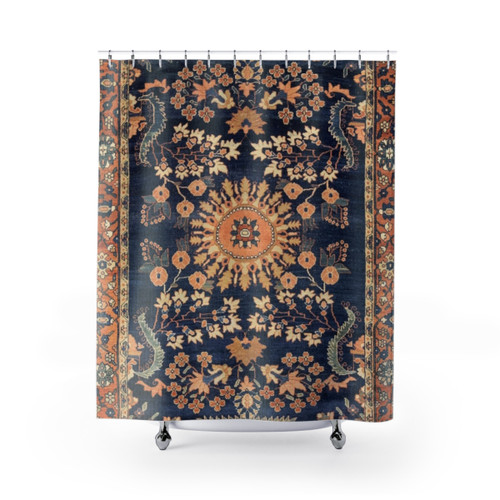 Sarouk Persian Floral Shower Curtains