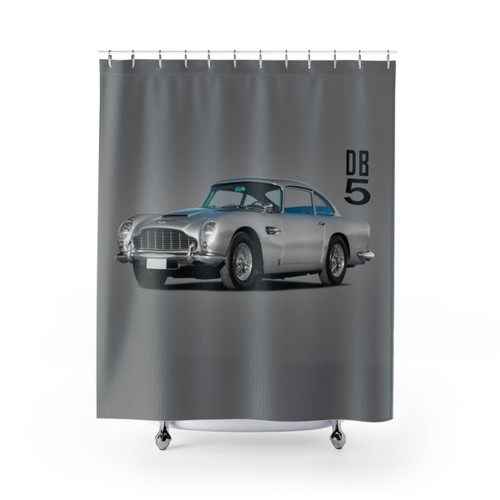 James Bond Aston Martin DB5 Shower Curtain