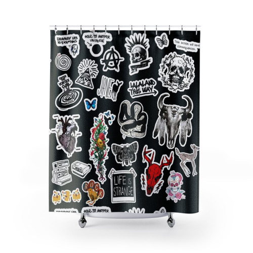 Life is Strange Themed Shower Curtains