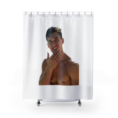 Tyler C. Shirtless Shower Curtains