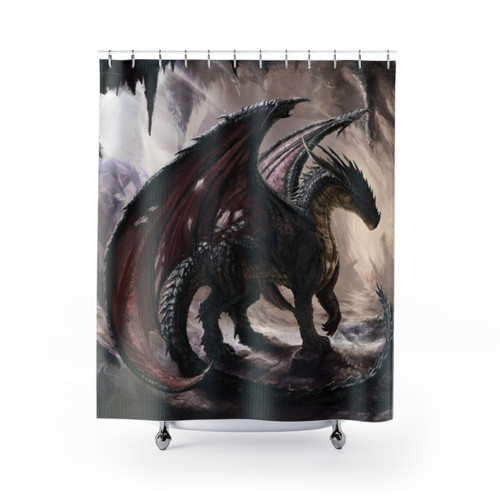 Mystical Dragon Shower Curtain