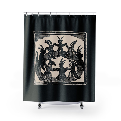 Witches Circle Dance Shower Curtain