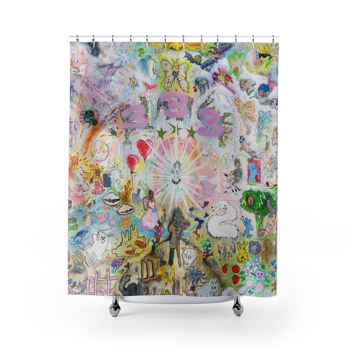 Bladee Art Shower Curtain