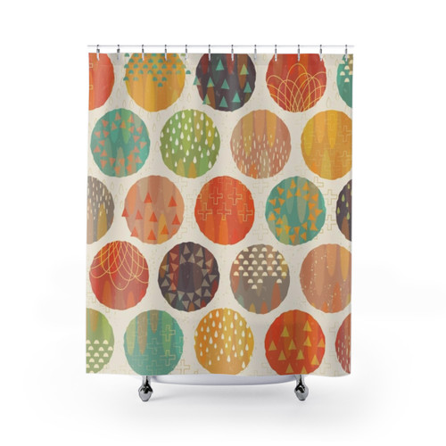 Celestial Bodies Shower Curtains - Cosmic Space & Galaxy Decor