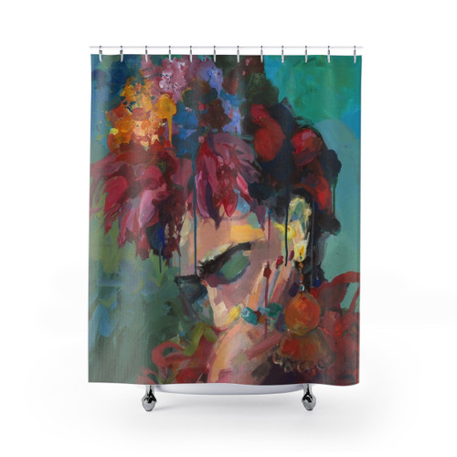 Floral Shower Curtains with Vibrant Designs