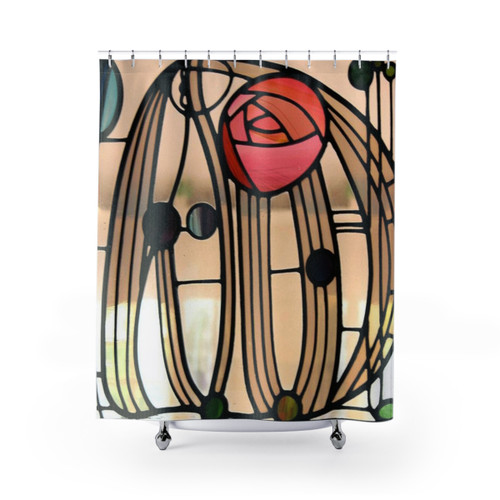 Charles Rennie Mackintosh Shower Curtain