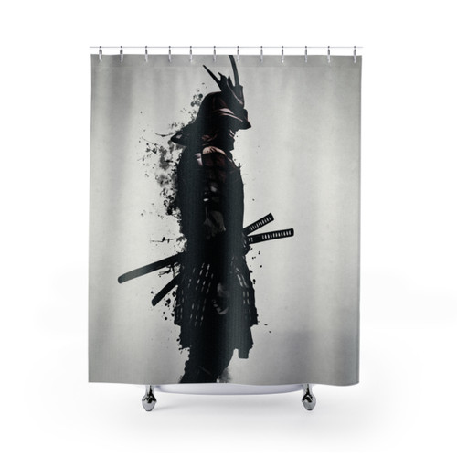 Samurai Warrior Shower Curtain