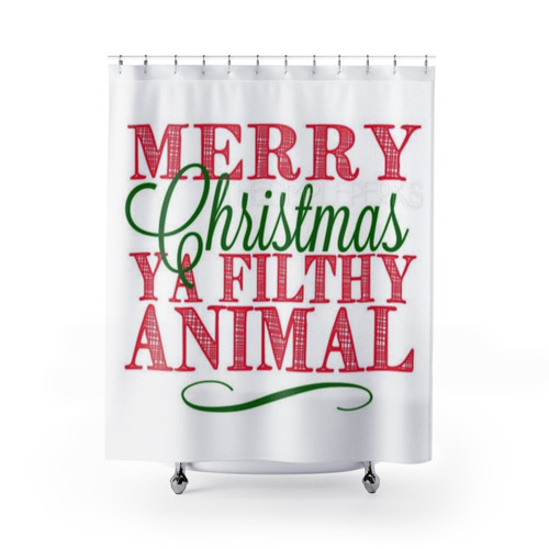 Home Alone Inspired Christmas Shower Curtain