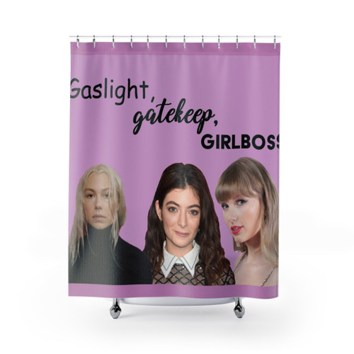 Trendy Girlboss Shower Curtain