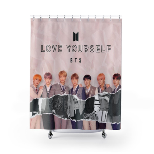 BTS LOVE YOURSELF ANSWER (L Version) Shower Curtains