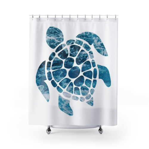Ocean Sea Turtle Shower Curtains