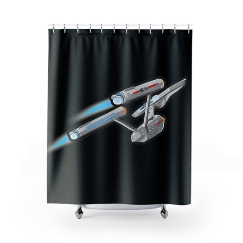 Enterprise Classic Star Trek Shower Curtains