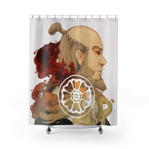 Iroh Shower Curtains from Avatar: The Last Airbender