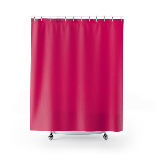 Preppy Abstract Solid Color Shower Curtains