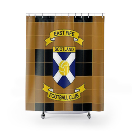 East Fife FC Football Shower Curtains