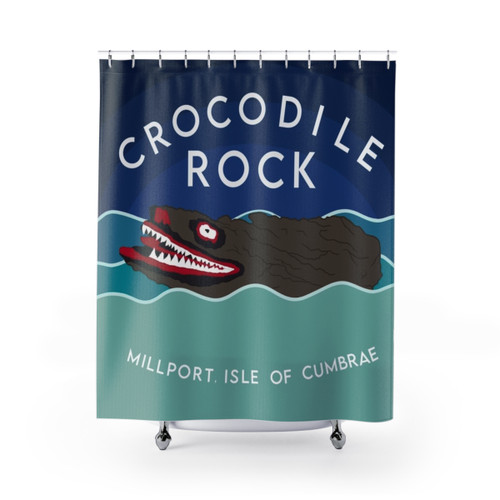 Crocodile Rock Millport Shower Curtains