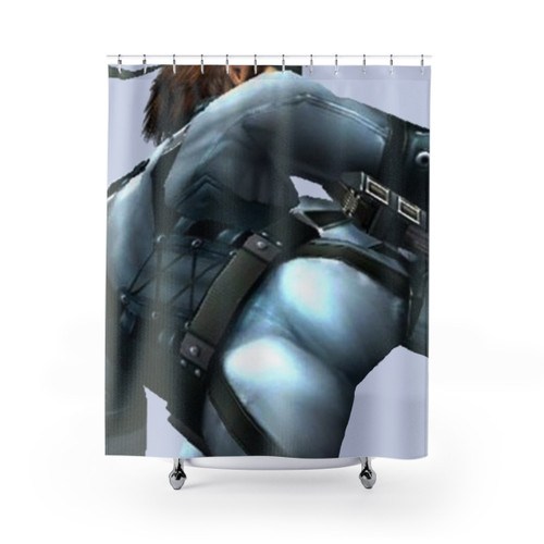 Solid Shower Curtains for Bathroom Decor