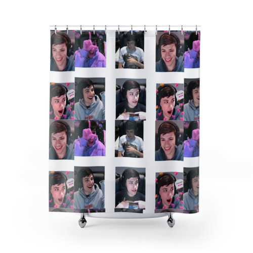 Dream SMP Inspired Shower Curtains
