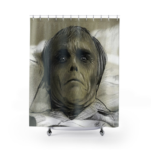 Roger from Dawn of the Dead Zombie Shower Curtains