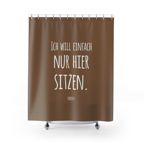 Loriot Inspired Shower Curtains - Unique Home Decor
