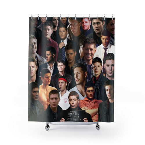 Supernatural Dean Winchester Collage Shower Curtains