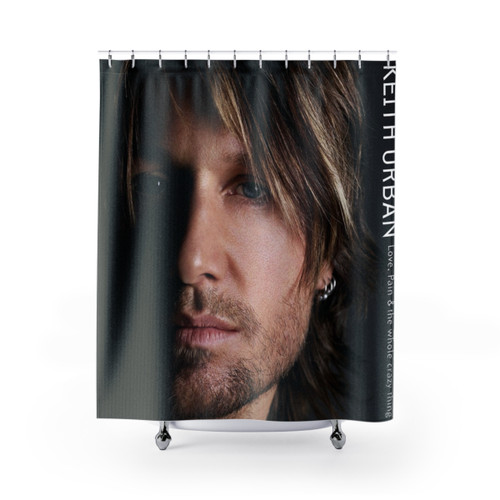 Keith Urban Shower Curtain - Love, Pain & the Whole Crazy Thing