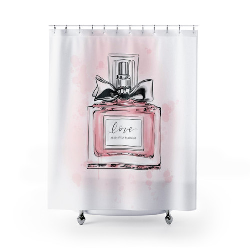 Fragrant Shower Curtains for Bathrooms and Bedrooms