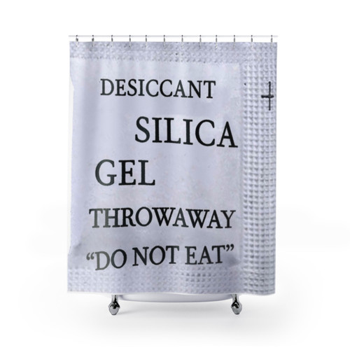 Silica Gel Packet Pack Shower Curtains