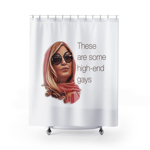 Tanya McQuoid Quotes Shower Curtains