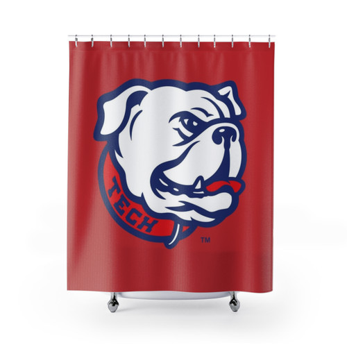 Louisiana Bulldogs Football Shower Curtains