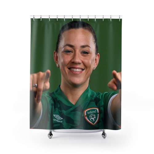 Katie McCabe Shower Curtains - Stylish Bathroom Decor