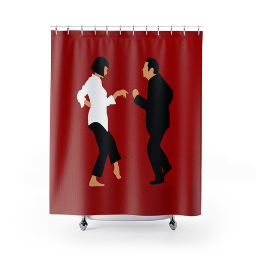 Pulp Fiction Inspired Shower Curtains