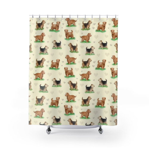 Norfolk Terrier Shower Curtain