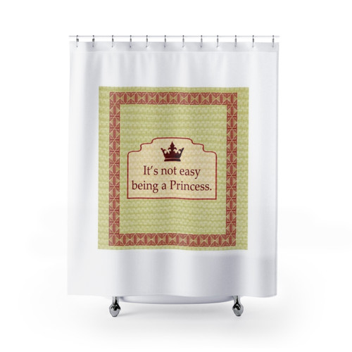 Princess Margaret The Crown Shower Curtains